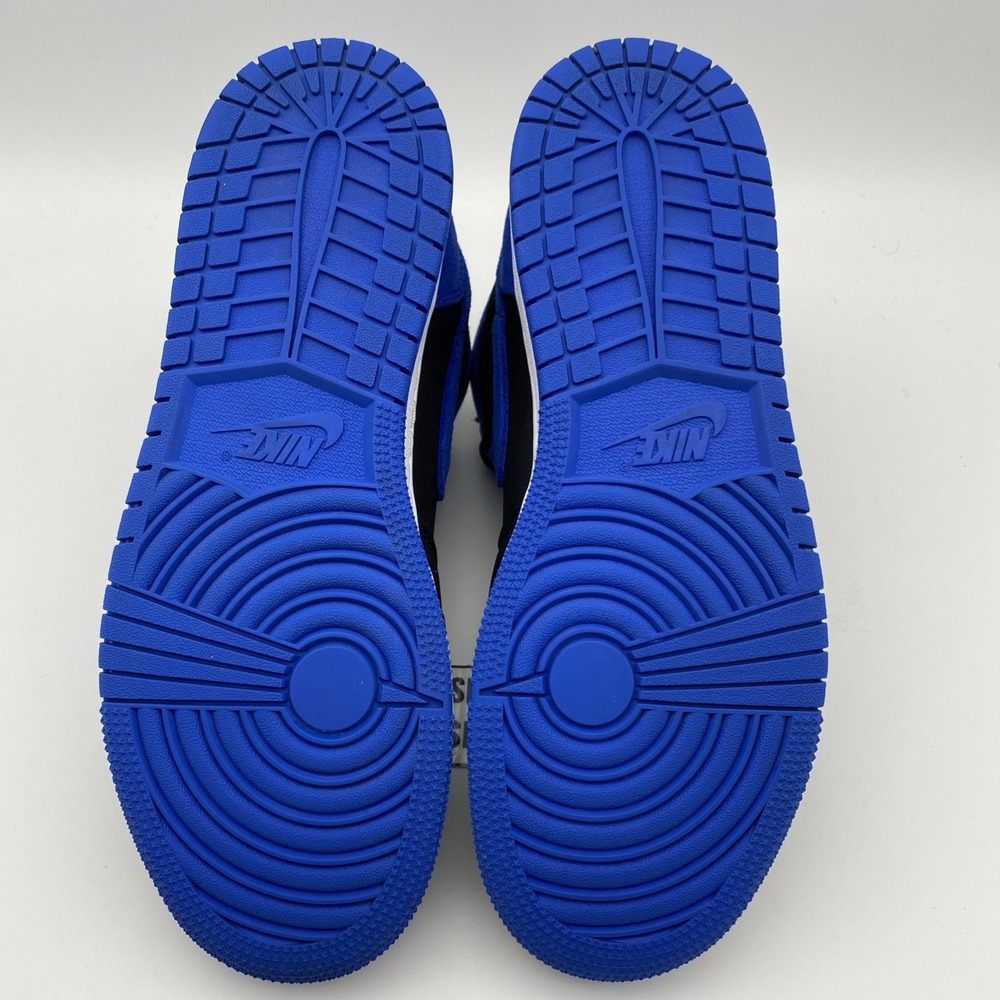 Size 6.5y- Jordan 1 Retro High OG GS Black/Royal Blue-White Youth (FD1437 042) - Picture 7 of 8